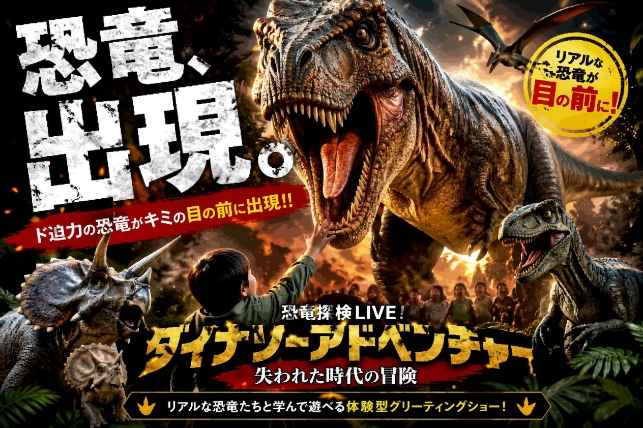 「恐竜探検LIVE！ダイナソーアドベンチャー 〜失われた時代の冒険〜」